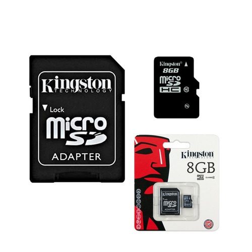 MEMORIA MICRO SD KINGSTON 64GB C/ CARD ADAPTADOR, TARJETA SD, PARA